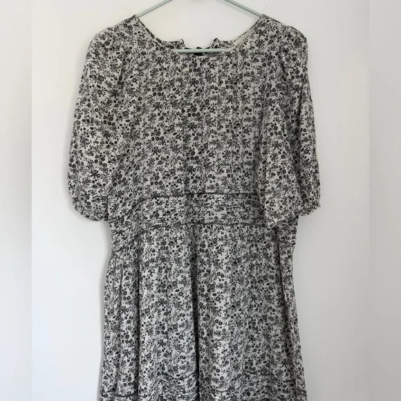 The Great Medium Songbird Bow-Back Midi Dress Tie Back - Picture 6 of 13